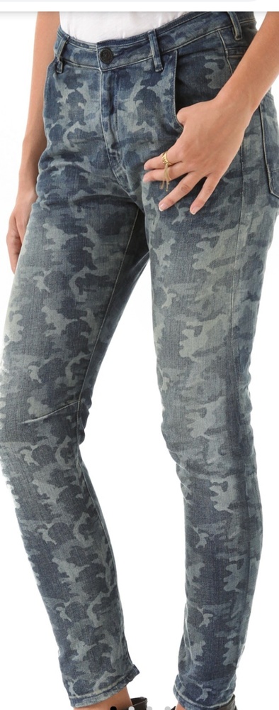 Maison Scotch Mademoiselle Jeans indigo camo